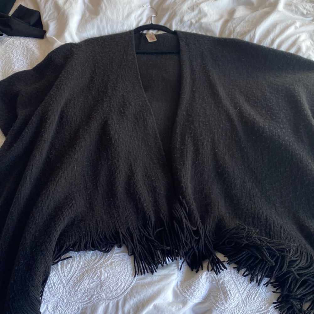Black poncho